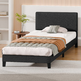 Hoxton Room Black Kyle Upholstered Bed