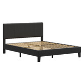 Hoxton Room Black Kyle Upholstered Bed
