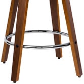 Hoxton Room 65cm Laureen Boucle Swivel Bar Stools
