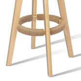 Hoxton Room 74cm Sofie Boucle Swivel Bar Stools