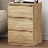 Hoxton Room Regal 3 Drawer Bedside Table
