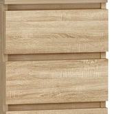 Hoxton Room Regal 3 Drawer Bedside Table