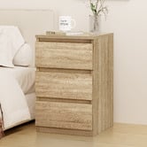 Hoxton Room Regal 3 Drawer Bedside Table