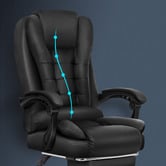 Hoxton Room Romeo Faux Leather Massage Office Chair