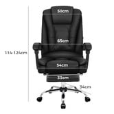 Hoxton Room Romeo Faux Leather Massage Office Chair