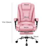 Hoxton Room Romeo Faux Leather Massage Office Chair