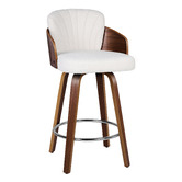 Hoxton Room 66cm Amore Boucle Swivel Bar Stools