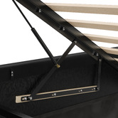 Hoxton Room Tiago Faux Leather Gas Lift Bed Base