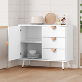Hoxton Room Bexley Fluted Sideboard Buffet