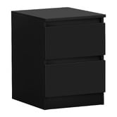 Hoxton Room Regal 2 Drawer Bedside Table