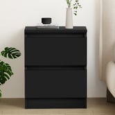 Hoxton Room Regal 2 Drawer Bedside Table