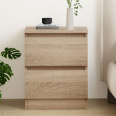 Hoxton Room Regal 2 Drawer Bedside Table