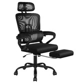 Hoxton Room Black Sierra Mesh Back Office Chair