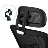 Hoxton Room Black Sierra Mesh Back Office Chair