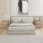 Hoxton Room Regal 2 Drawer Bedside Table
