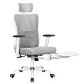 Hoxton Room Ares High Back Office Chair with Footrest