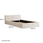 Hoxton Room Adeline Corduroy Bed Frame