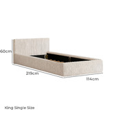 Hoxton Room Adeline Corduroy Bed Frame