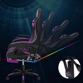 Hoxton Room Kostis Gaming Massage Office Chair with Footrest