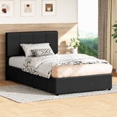Hoxton Room Charcoal Macauley Gas Lift Bed Frame
