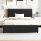 Hoxton Room Charcoal Macauley Gas Lift Bed Frame