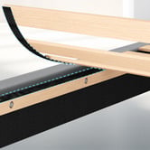 Hoxton Room Grey Vernon Upholstered Bed Frame