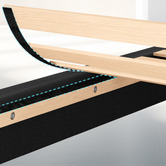 Hoxton Room Charcoal Vernon Upholstered Bed Frame