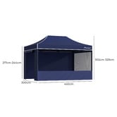 Hoxton Room 4.5 x 3m Neven Outdoor Pop-Up Gazebo