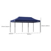 Hoxton Room 6 x 3m Nineveh Outdoor Pop-Up Gazebo