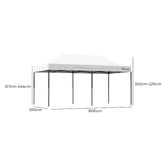 Hoxton Room 6 x 3m Nineveh Outdoor Pop-Up Gazebo