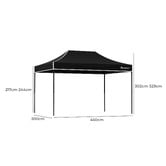 Hoxton Room 4.5 x 3m Mohan Outdoor Pop-Up Gazebo