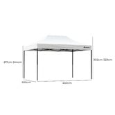 Hoxton Room 4.5 x 3m Mohan Outdoor Pop-Up Gazebo