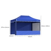 Hoxton Room 4.5 x 3m Neven Outdoor Pop-Up Gazebo