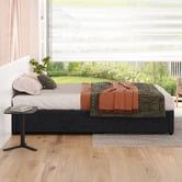 Hoxton Room Tiago Linen-Look Gas Lift Bed Base