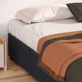 Hoxton Room Tiago Linen-Look Gas Lift Bed Base