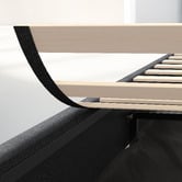 Hoxton Room Tiago Linen-Look Gas Lift Bed Base
