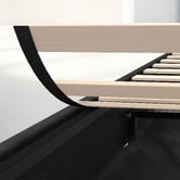 Hoxton Room Tiago Linen-Look Gas Lift Bed Base