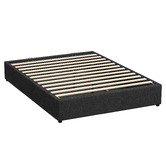 Hoxton Room Tiago Linen-Look Gas Lift Bed Base