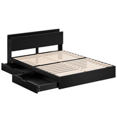 Hoxton Room Camilla Bed Frame with Charging Station &amp; Drawers