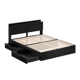 Hoxton Room Camilla Bed Frame with Charging Station &amp; Drawers