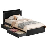 Hoxton Room Camilla Bed Frame with Charging Station &amp; Drawers