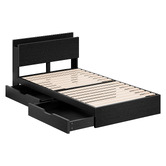 Hoxton Room Camilla Bed Frame with Charging Station &amp; Drawers
