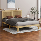 Hoxton Room Diaz Rattan Platform Bed