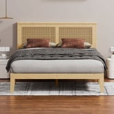 Hoxton Room Diaz Rattan Platform Bed