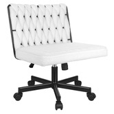 Hoxton Room Eliska Boucle Swivel Home Office Chair