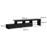 Hoxton Room 221cm Freya LED Entertainment Unit