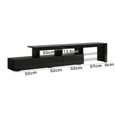 Hoxton Room 221cm Freya LED Entertainment Unit