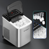 Hoxton Room Silver 2.2L Stainless Steel Portable Ice Maker