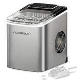 Hoxton Room Silver 2.2L Stainless Steel Portable Ice Maker