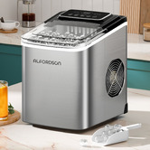 Hoxton Room Silver 2.2L Stainless Steel Portable Ice Maker